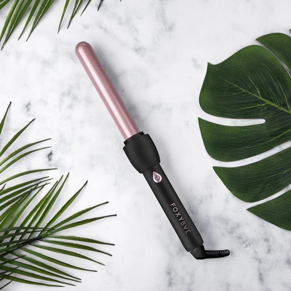 NEW FoxyBae 25 MM Curling Wand in Rose Gold